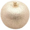 Petite Pomme de Noël Or pailleté 6cm