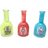 Fiole colorée long tube en verre Halloween 16cm  (x1)