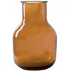 Vase en verre - CHAKS - Carla - 30,5 cm - Ambre - Élégance Chic