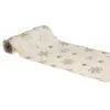 Chemin de table Fourrure Flocons mini-sequins 3m, Or