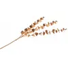 Branchage Eucalyptus artificiel 61cm, pailletée Rose Gold