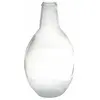 Vase - CHAKS - Luisa - 6L - Verre Transparent - Ø 20 x 38 cm