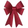 Noeud Maxi 66cm Velours Cotelé Bordeaux