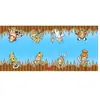 Chaks chemin de table tissu astérix gaulois 28cmx3m bleu - 12822-ax
