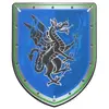 RueDeLaFete Bouclier Chevalier Dragon Bleu