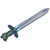 CHAKS Grande Epée dragon bleu en mousse 50 cm C-13456