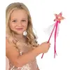 Non communiqué baguette fée étoile sequins réversibles 34cm rose - générique 13477