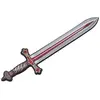ÉPÉE CHEVALIER MÉDIÉVAL LION ROUGE MOUSSE EVA 45CM