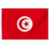 Drapeau Tunisie 90 x 150 cm