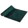 Chemin de table en velours texturé, Vert