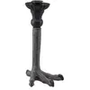 CHANDELIER PATTE CORBEAU RÉSINE 10X12X19.5CM NOIR