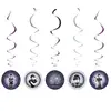 Set de 5 Suspensions swirls 60cm Mercredi ©, Wednesday ©