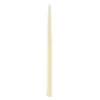 Set 2 bougies flambeau Ivoire - 30 cm