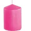 Grande bougie cylindrique 10 cm, Rose pale