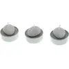Set de 3 bougies Galet 3cm