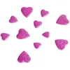 Sachet de 50g de Coeurs 3D, Fuchsia