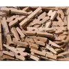 CHAKS 50 MINI PINCES A LINGE 2.5CM NATURE