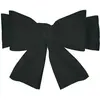 6 NOEUDS POUR HOUSSE DE CHAISE - NOIR Noir
