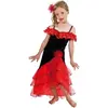 Chaks Deguisement Espagnole 2 Pieces Taille 116 Cm Pour Enfant