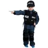 Déguisement Agent SWAT Garçon 3/4 ans - Métier - Bleu - Polyester