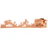 Déco Bande Feutre Lapin 2m, beige