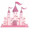 CENTRE DE TABLE CHATEAU PRINCESSE 25CMX29CM