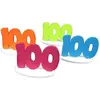 Set de 4 Marque-places Anniversaire 100 ans