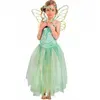 Déguisement Fée Danaé CHAKS - Robe, ailes, bandeau - Enfant 5/6 ans - Polyester