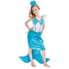 CHAKS Déguisement Sirène LUXE bleue 3-4 ans C-C4115104