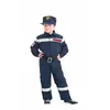 Costume Pompier Français Enfant - Bleu - 116 cm