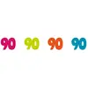 Sachet de 100 confettis de table anniversaire 90 ans