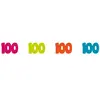 Sachet de 100 confettis de table anniversaire 100 ans