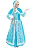 déguisement reine des glaces adulte - l - bleu - chaks c4120l