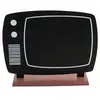 Centre de table ardoise télévision vintage 20cm