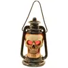 RueDeLaFete Lanterne Tête de mort leds couleurs changeantes 11,2cm FETE-10571