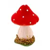 Chaks CHAMPIGNON DÉCO SOCLE MOUSSE 9.5X9.5X13CM ROUGE