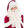 PERRUQUE + BARBE PÈRE NOËL BLANC LUXE