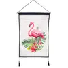Kakémono Flamant Rose à suspendre 48 x 66 cm