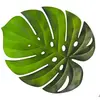feuille exotique philo monstera mousse 45.5x38.5cm - chaks 10367