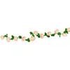 GUIRLANDE ROSES ROSE 220CM