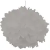 Set de 2 Pompons boules Papier De Soie 40cm, Gris