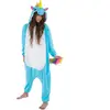 RueDeLaFete Déguisement Kigurumi Licorne Bleue - Adulte M - 38/40