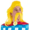Chaks Set Perruque Et Moustache Assurancetourix© - Jaune