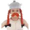 Chaks Casque enfant - Obelix - Tissu - Noir - A partir de 3 ans