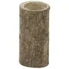 bougeoir tronc verre 14 cm - chaks 90439