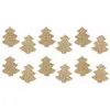 Sachet de 12 Sapins Jute 3cm, à disperser