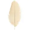 Sachet de 5 Plumes d'Autruche 20-25cm, ivoire