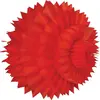 Boule alvéolée luxe 25 cm, Rouge