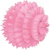 Lot de deux boules alvéolées luxe 15 cm, Rose pastel