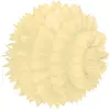 Boule alvéolée luxe 25 cm, Ivoire